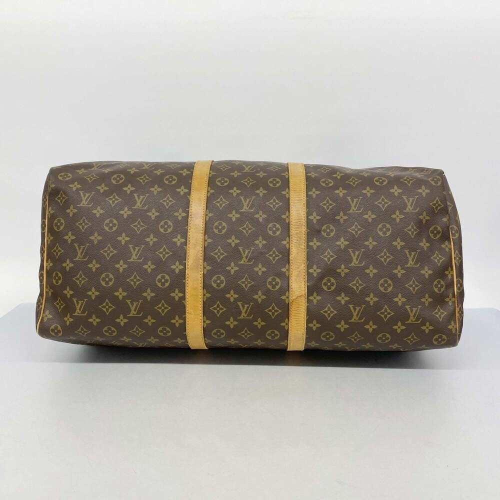 LOUIS VUITTON Brown Monogram Keepall 60 Boston Bag - Picture 3 of 13